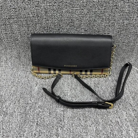 Burberry Leather Shoulder Bag 450-021925 - Picture 2 of 16